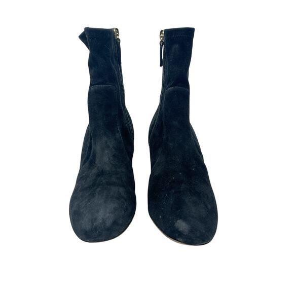 Valentino Garavani Rockstud‎ Boots Booties Suede Black Size 36.5 US 6.5 - Picture 3 of 16